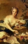 Jean Marc Nattier Portrait of Anne Henriette of France Germany oil painting artist
